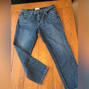 Current Elliott women’s ankle crop boyfriend fit jeans size 31 pants